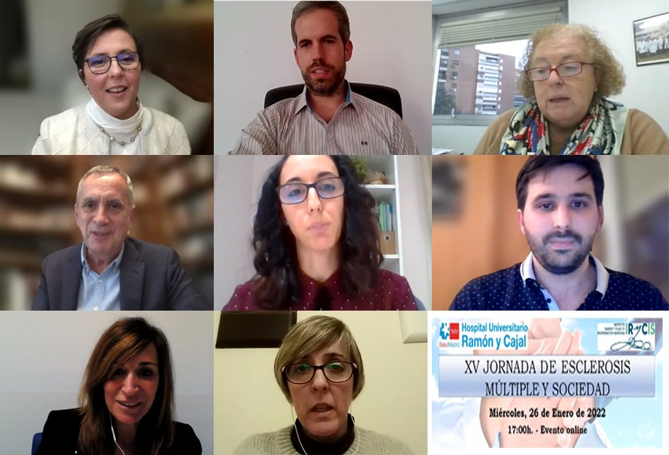 Vídeo completo de la XV Jornada de Esclerosis Múltiple y sociedad organizada por la unidad de EM del Hospital Ramón y Cajal